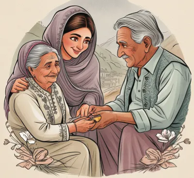 why do daughters take care of elderly parents 