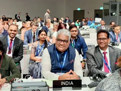 cop28  india s environment minister  commonwealth boss discuss ways to fight climate crisis