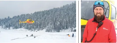 heli skiing soars back to life in gulmarg