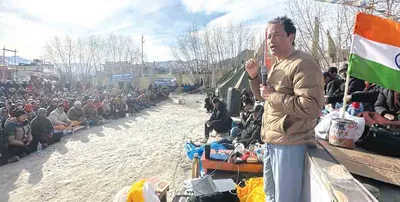 statehood  6th schedule demands for ladakh   noted environmentalist sonam wangchuk calls for march on april 7