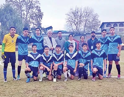 tyndale biscoe football tournament   gvei  tkvs  kashmir harvard win matches