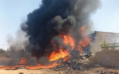 iaf’s tejas aircraft crashes in jaisalmer  probe initiated