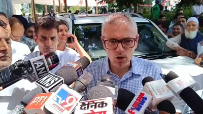 elections in j k should be held on time to prove supremacy of security forces over terrorists  omar abdullah