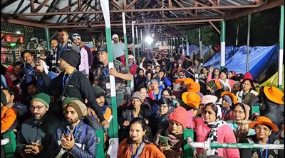 amarnath yatra  over 2 66 lakh devotees have  darshan 