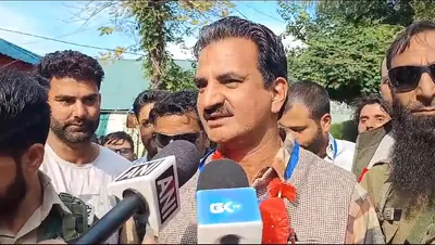 peace and prosperity are our priorities  says riyaz khan  nc s winning candidate from shangus anantnag east