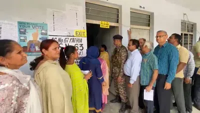 more than 35 000 kashmiri pandits eligible for voting in first phase of elections in j k