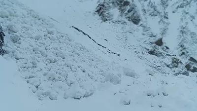 low intensity avalanche hits gulmarg