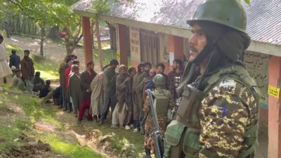 people trek long distances to cast vote in pir panjal