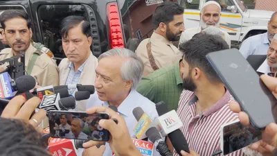 cpi m  leader m y tarigami files nomination from south kashmir s kulgam