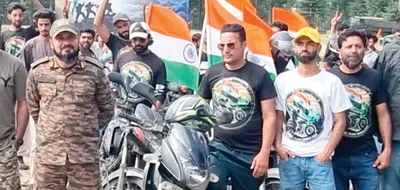 army organises bike rally in kupwara