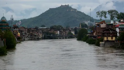 jhelum waters start to recede