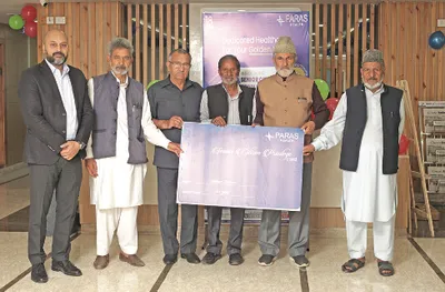 paras health srinagar launches senior citizen privilege card to enhance healthcare access