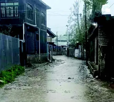 palhallan village struggles despite model status