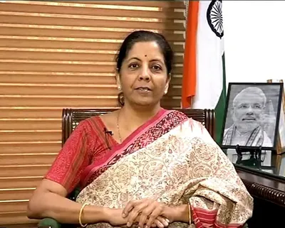 india on track to achieve target of 4 5 pc fiscal deficit by fy26  fm sitharaman
