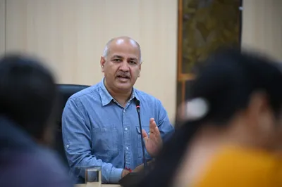 a teacher should be paid more than an ias to make india a developed country by 2047  manish sisodia