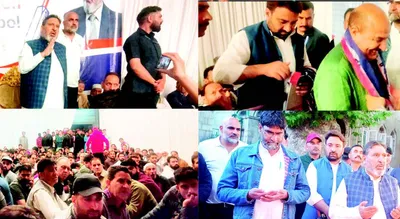 altaf bukhari lashes out at nc  pdp for failing to live up to expectations of j k people