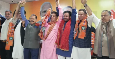 former minister zulfikar choudhary joins bjp