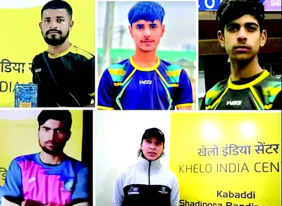 5 players from bandipora selected for sgfi nationals