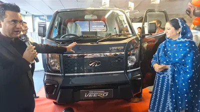 mahindra launches all new veero  at himalayan motors  tengpora srinagar