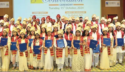 8th convocation ceremony held at sharda university