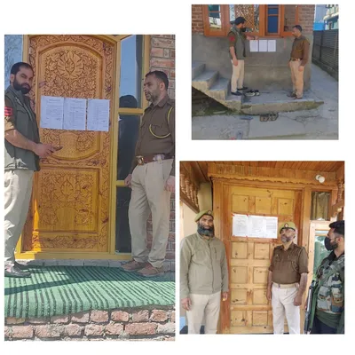 eight absconders declared proclaimed offenders in baramulla  police