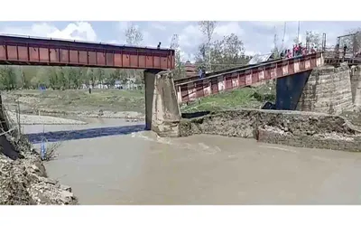 flash floods cause extensive damage to property in kupwara