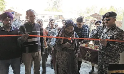 crpf organises free medical camp at handwara