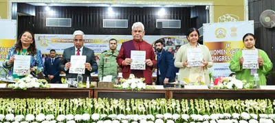 nari shakti breaking barriers  inspiring new generation  lieutenant governor manoj sinha