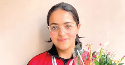 anum ajaz wins silver medal in national school games