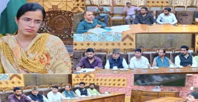 meeting held with political parties in kupwara