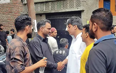 arif laigroo continues campaign in habba kadal