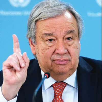 israel bans  un chief guterres from entering country