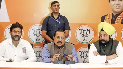 bjp working on mission to form govt in j k  dr jitendra singh