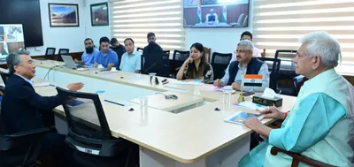 lg reviews preparations for inaugural edition of ‘kashmir marathon’