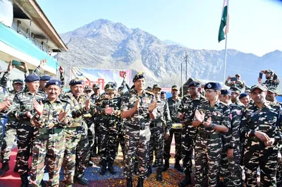 dg ssb stresses on complete synergy for peaceful conduct of ls polls  shri amarnath yatra 2024