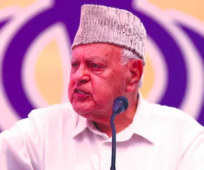 statehood will address issues confronting j k  farooq abdullah