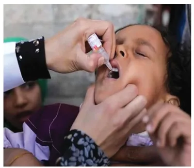 gaza reports first polio case in 25 years amid conflict battered health system