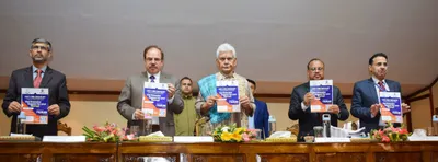 lieutenant governor addresses foundation day of iust  awantipora