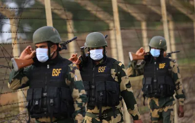 115 recruit constables pass out from bsf training centre