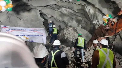 bro achieves breakthrough of 700 mtr long naushera tunnel on akhnoor   poonch road