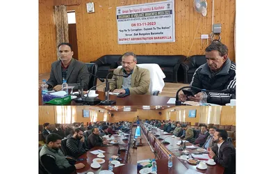 baramulla administration holds discussions with stakeholders on e governance initiative