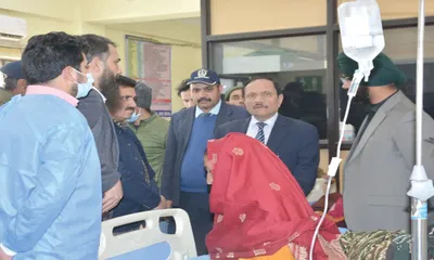 advisor bhatnagar visits doda  reviews developmental scenario of district