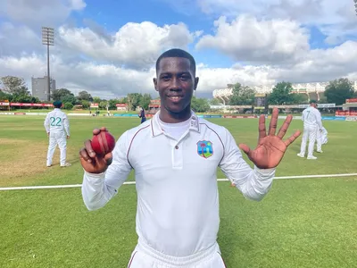 joseph becomes 23rd men s player to claim wicket on opening delivery in tests