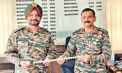 major general a p s bal takes over as goc  cif delta