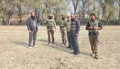 old shell recovered from banks of jhelum in north kashmir s baramulla  say police