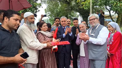  chinar book festival  inaugurated by dc srinagar  dr  bilal mohi ud din bhat at skicc srinagar