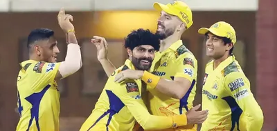 ipl 2024   chennai super kings romp to convincing 5 wicket win over rr in must win game