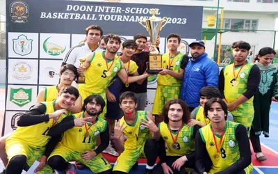 dps srinagar emerge victorious in doon inter school basketball tournament