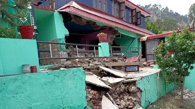 ramban land sinking  cs reviews relief measures