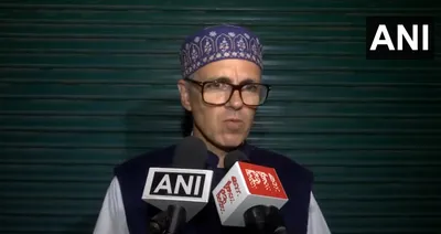 omar abdullah talks to media after handing over letters of support to j k lg